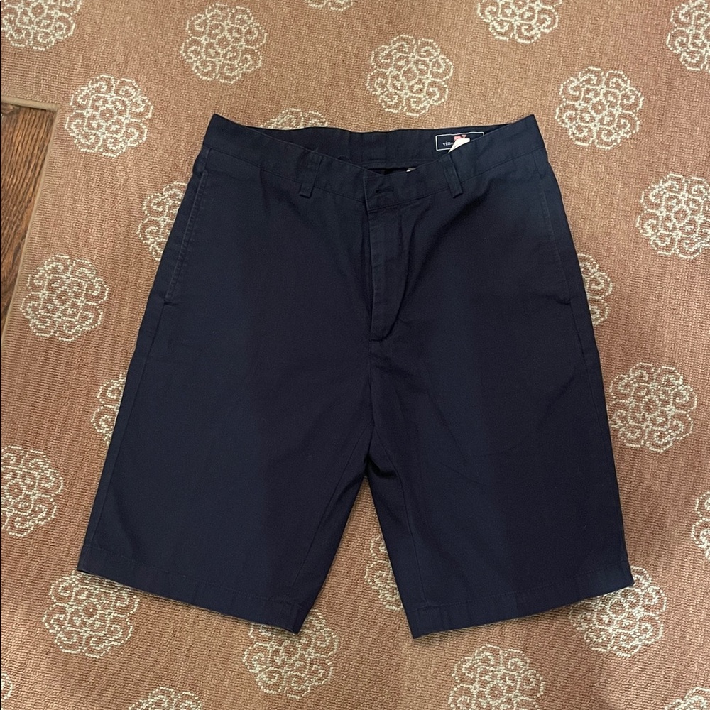 Vineyard Vines Dark Blue Men's Flat Front Shorts